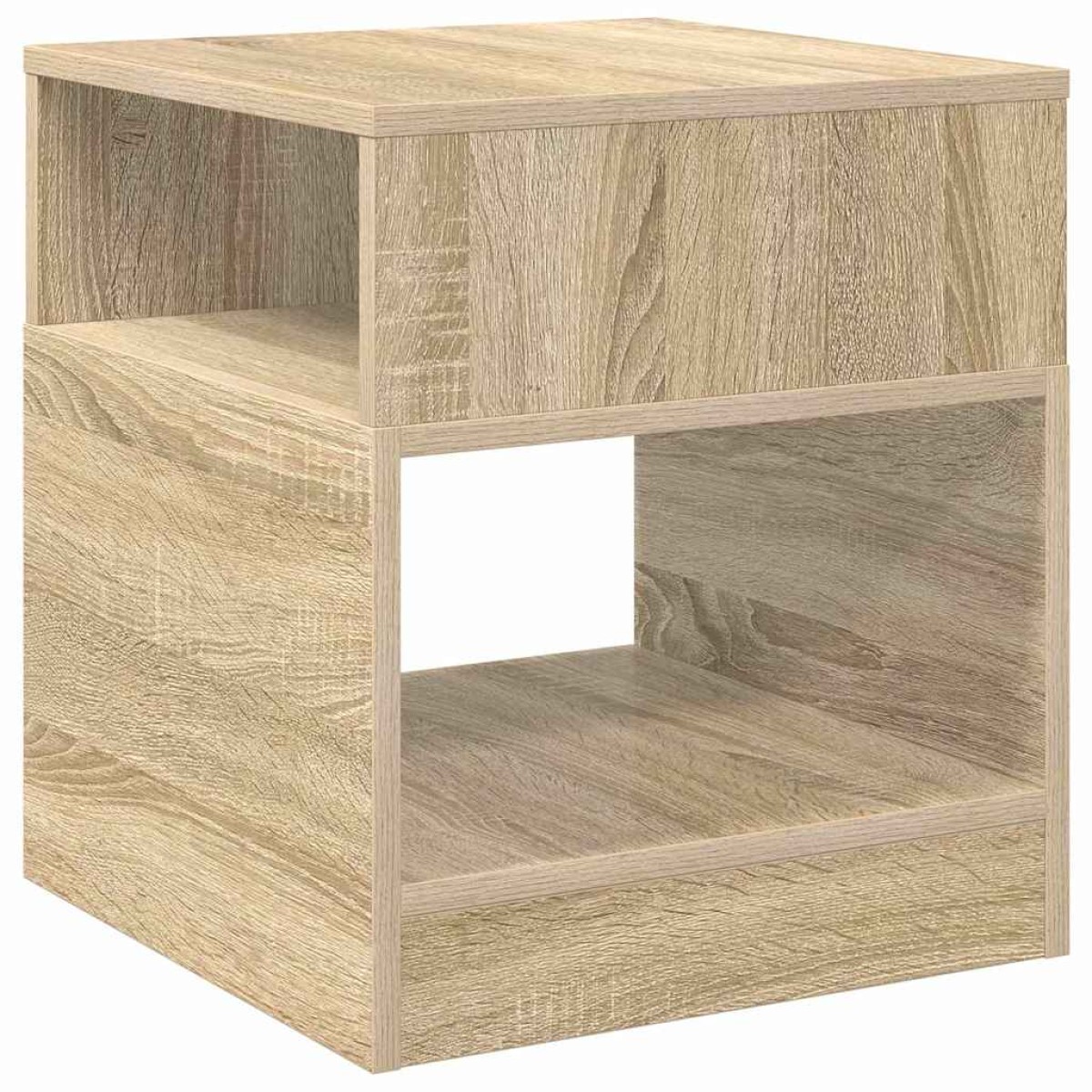 vidaXL End Table Δρύς Sonoma 40,5 x 40 x 45 εκ Επεξεργασμένο Ξύλο