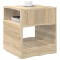 vidaXL End Table 2 τμχ. Δρύς Sonoma 40,5 x 40 x 45 εκ