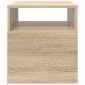 vidaXL End Table 2 τμχ. Δρύς Sonoma 40,5 x 40 x 45 εκ