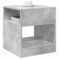vidaXL End Table Σκυρόδεμα Γκρι 40,5 x 40 x 45 εκ Επεξεργασμένο Ξύλο