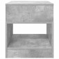 vidaXL End Table Σκυρόδεμα Γκρι 40,5 x 40 x 45 εκ Επεξεργασμένο Ξύλο