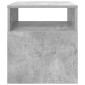 vidaXL End Table Σκυρόδεμα Γκρι 40,5 x 40 x 45 εκ Επεξεργασμένο Ξύλο