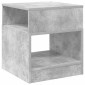 vidaXL End Table Σκυρόδεμα Γκρι 40,5 x 40 x 45 εκ Επεξεργασμένο Ξύλο