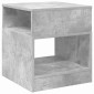 vidaXL End Table 2 τμχ. Σκυρόδεμα Γκρι 40,5 x 40 x 45 εκ