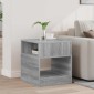 vidaXL End Table Γκρίζο Σονομα 40,5 x 40 x 45 εκ Επεξεργασμένο Ξύλο