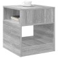 vidaXL End Table 2 τμχ. Γκρίζο Σονομα 40,5 x 40 x 45 εκ