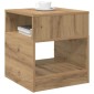 vidaXL End Table Artisan Oak 40,5 x 40 x 45 εκ Επεξεργασμένο Ξύλο