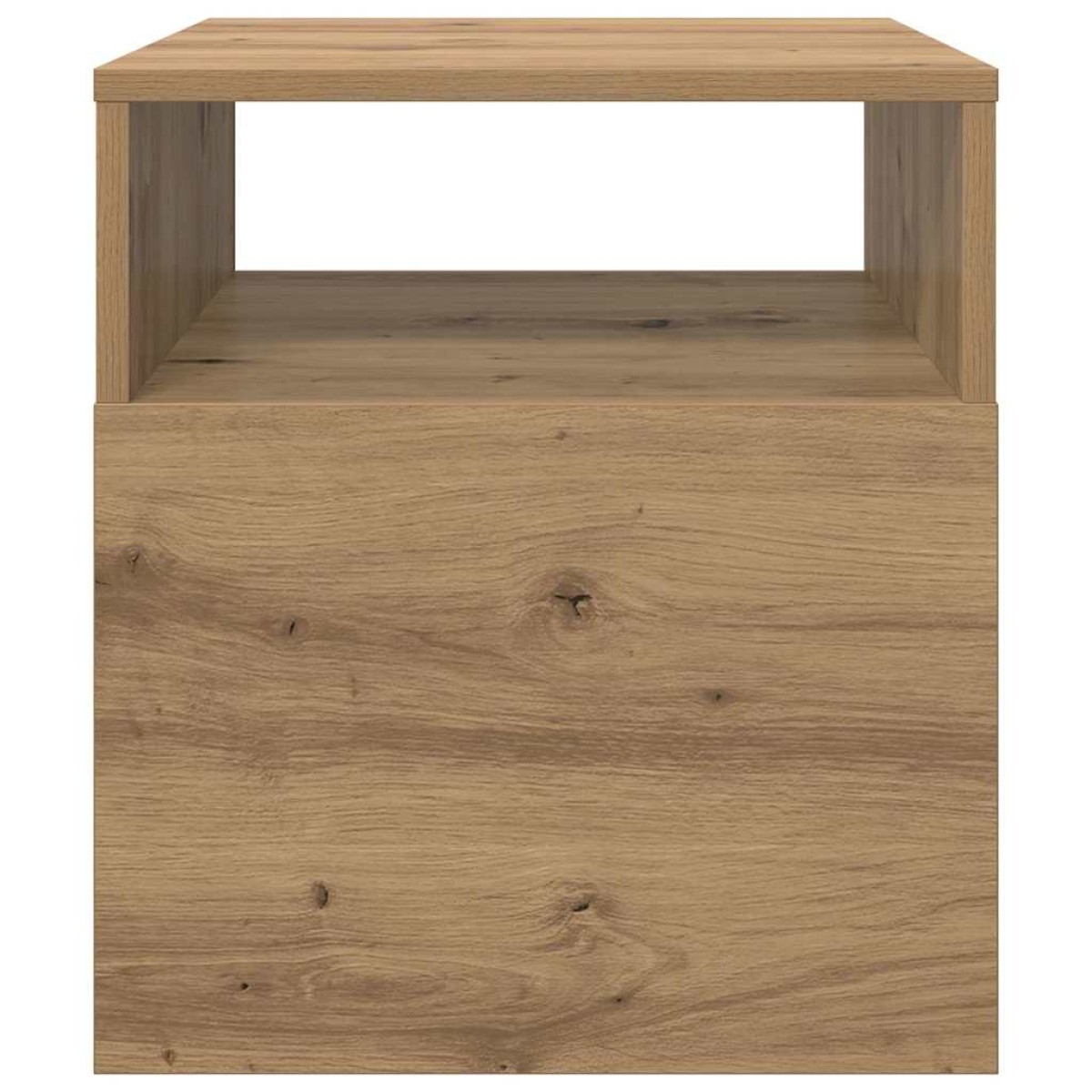 vidaXL End Table Artisan Oak 40,5 x 40 x 45 εκ Επεξεργασμένο Ξύλο