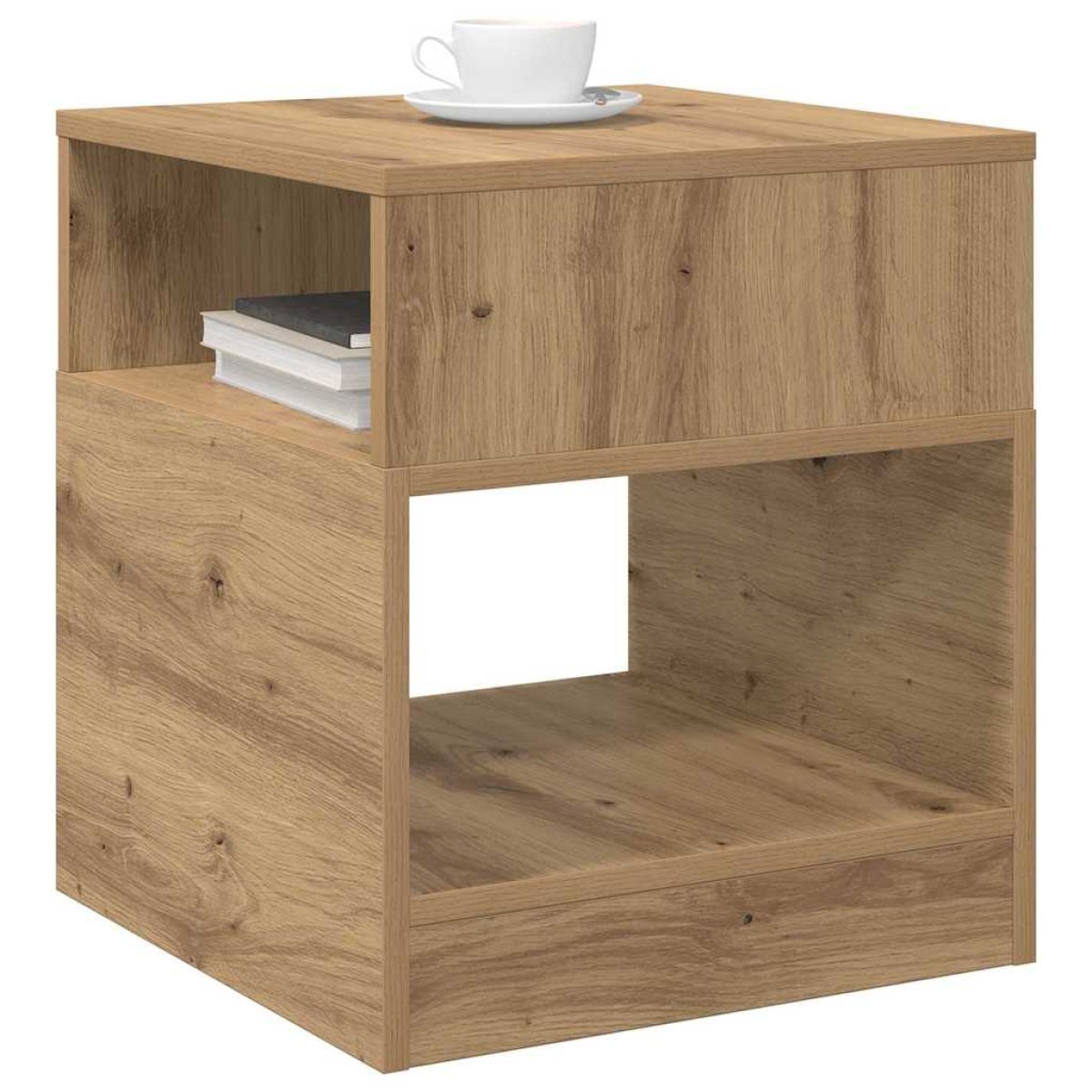 vidaXL End Table 2 τμχ. Artisan Oak 40,5 x 40 x 45 εκ
