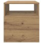 vidaXL End Table 2 τμχ. Artisan Oak 40,5 x 40 x 45 εκ