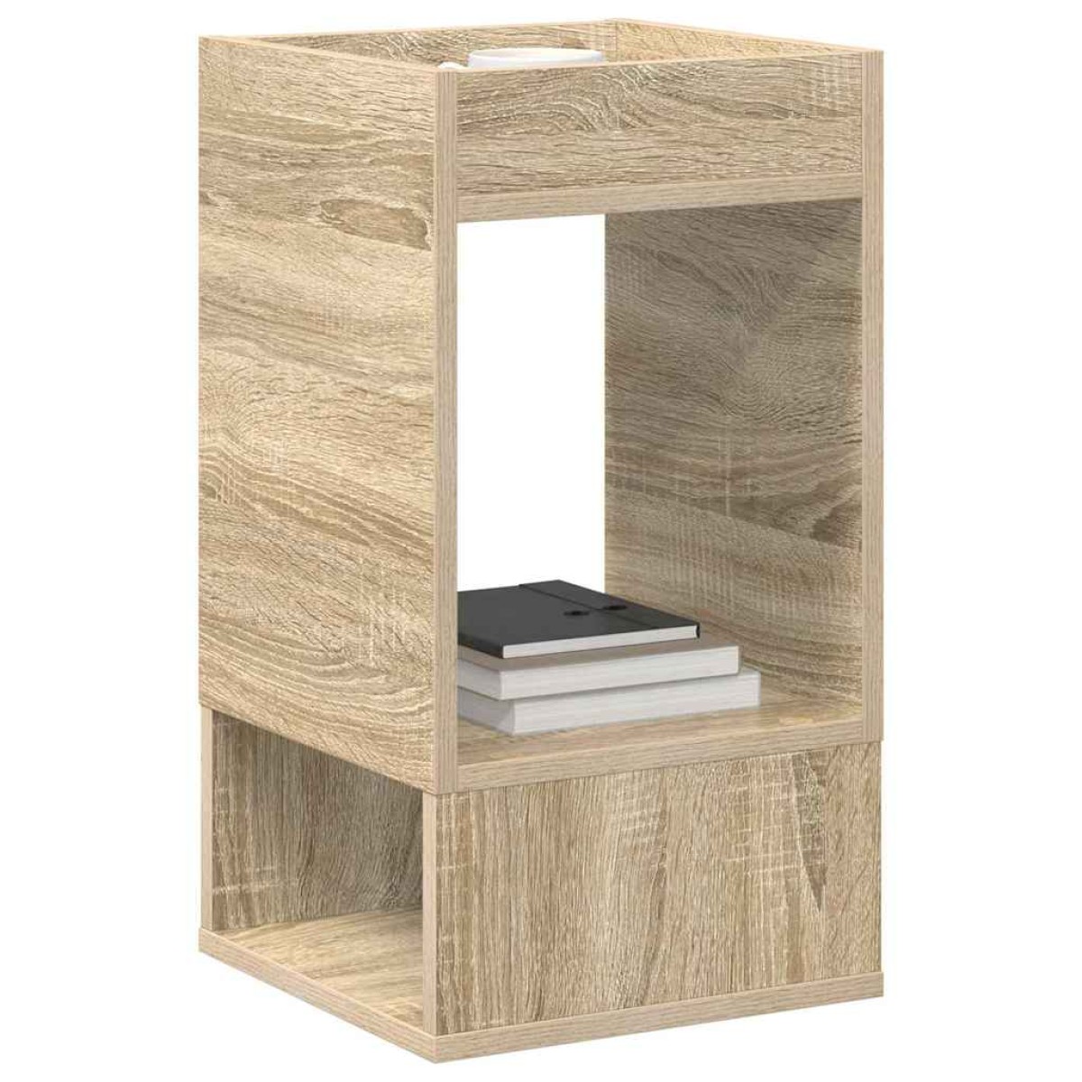 vidaXL End Table 2 τμχ. Δρύς Sonoma 30 x 30 x 56 εκ.
