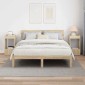 vidaXL End Table 2 τμχ. Δρύς Sonoma 30 x 30 x 56 εκ.