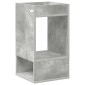 vidaXL End Table Σκυρόδεμα Γκρι 30 x 30 x 56 εκ. Επεξεργασμένο Ξύλο