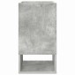 vidaXL End Table 2 τμχ. Σκυρόδεμα Γκρι 30 x 30 x 56 εκ.