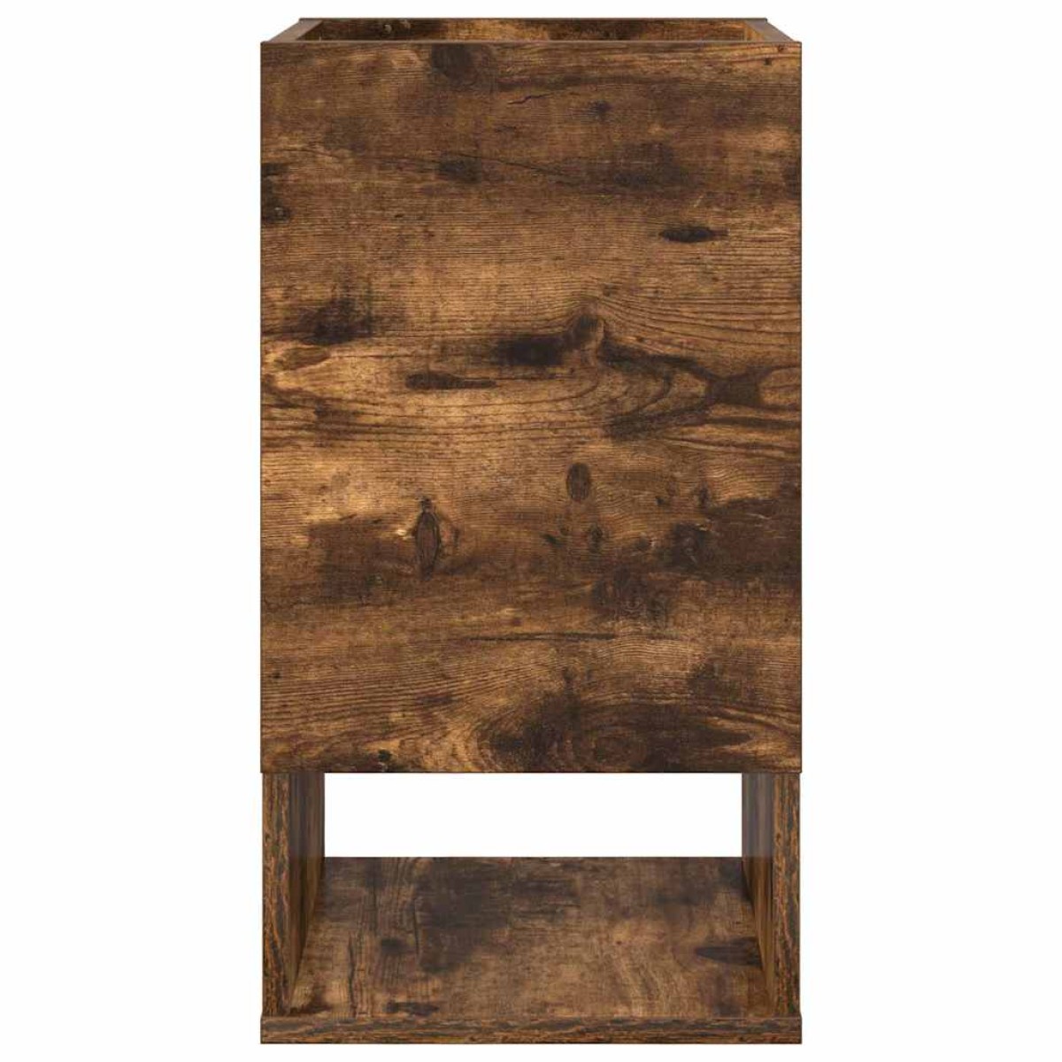 vidaXL End Table 2 τμχ. Καπνιστό Δρύς 30 x 30 x 56 εκ.