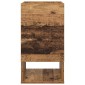 vidaXL End Table Παλιό ξύλο 30 x 30 x 56 εκ. Επεξεργασμένο Ξύλο