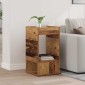 vidaXL End Table Παλιό ξύλο 30 x 30 x 56 εκ. Επεξεργασμένο Ξύλο