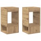 vidaXL End Table 2 τμχ. Artisan Oak 30 x 30 x 56 εκ.