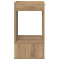 vidaXL End Table 2 τμχ. Artisan Oak 30 x 30 x 56 εκ.