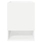 vidaXL End Table Λευκό 40 x 40 x 56 εκ. Επεξεργασμένο Ξύλο