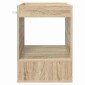 vidaXL End Table Δρύς Sonoma 40 x 40 x 56 εκ. Επεξεργασμένο Ξύλο