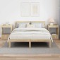vidaXL End Table 2 τμχ. Δρύς Sonoma 40 x 40 x 56 εκ.