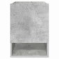 vidaXL End Table Σκυρόδεμα Γκρι 40 x 40 x 56 εκ. Επεξεργασμένο Ξύλο