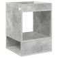 vidaXL End Table Σκυρόδεμα Γκρι 40 x 40 x 56 εκ. Επεξεργασμένο Ξύλο