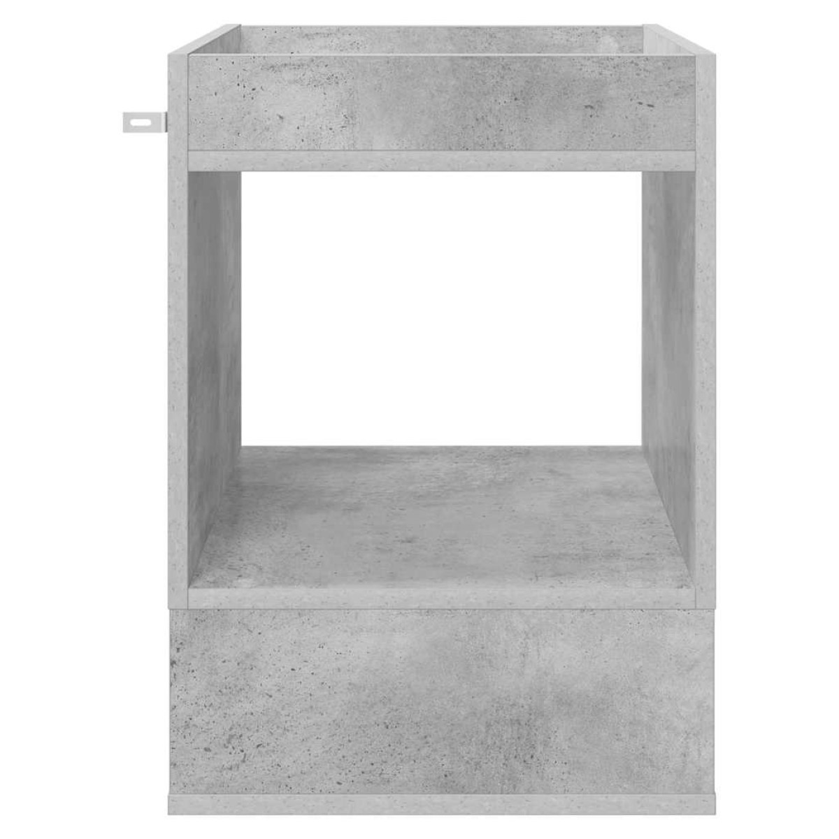 vidaXL End Table 2 τμχ. Σκυρόδεμα Γκρι 40 x 40 x 56 εκ.