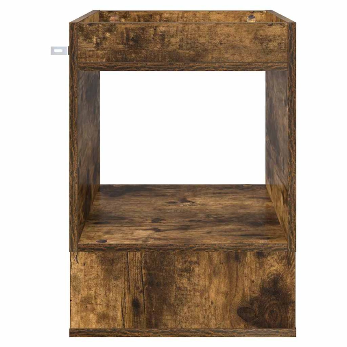 vidaXL End Table 2 τμχ. Καπνιστό Δρύς 40 x 40 x 56 εκ.
