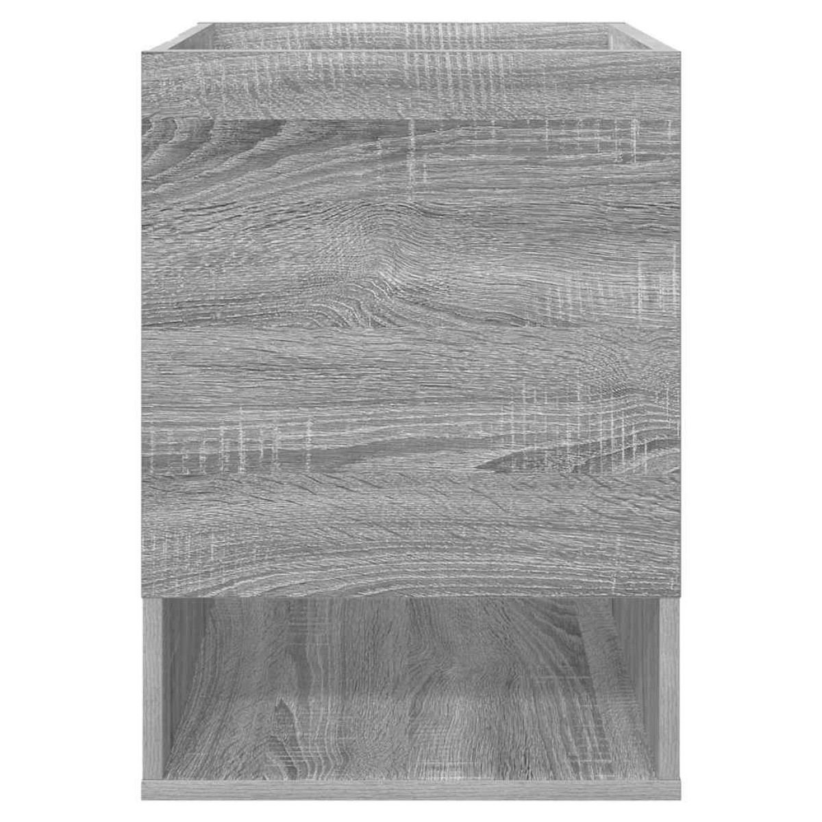 vidaXL End Table 2 τμχ. Γκρίζο Σονομα 40 x 40 x 56 εκ.