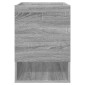 vidaXL End Table 2 τμχ. Γκρίζο Σονομα 40 x 40 x 56 εκ.