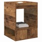 vidaXL End Table Παλιό ξύλο 40 x 40 x 56 εκ. Επεξεργασμένο Ξύλο