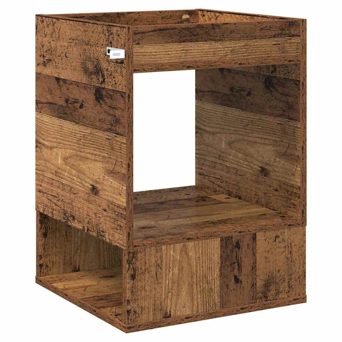 vidaXL End Table Παλιό ξύλο 40 x 40 x 56 εκ. Επεξεργασμένο Ξύλο