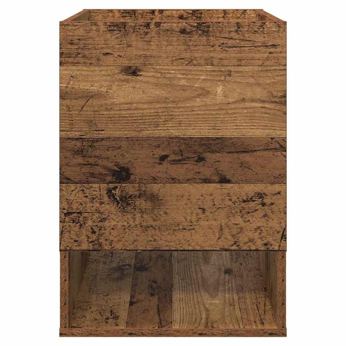 vidaXL End Table 2 τμχ. Παλιό ξύλο 40 x 40 x 56 εκ. Επεξεργασμένο Ξύλο