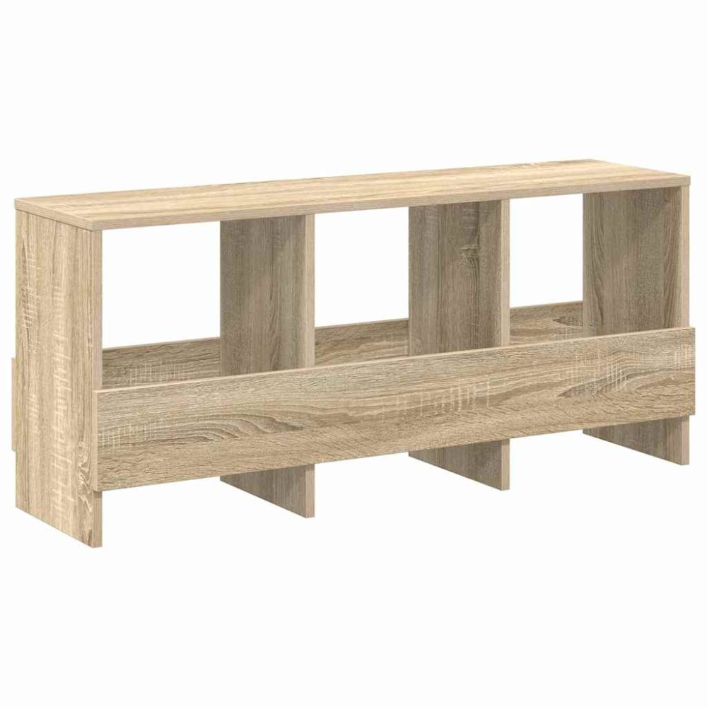 vidaXL Ράφι Περιοδικών Δρύς Sonoma 102 x 30 x 45 εκ.