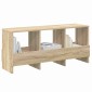 vidaXL Ράφι Περιοδικών Δρύς Sonoma 102 x 30 x 45 εκ.
