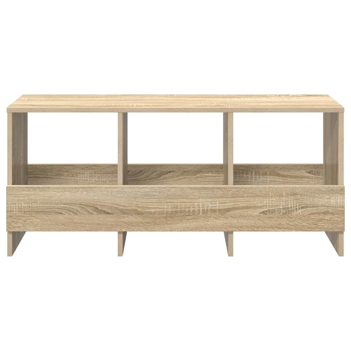 vidaXL Ράφι Περιοδικών Δρύς Sonoma 102 x 30 x 45 εκ.