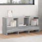 vidaXL Ράφι Περιοδικών Γκρίζο Σονομα 102 x 30 x 45 εκ.