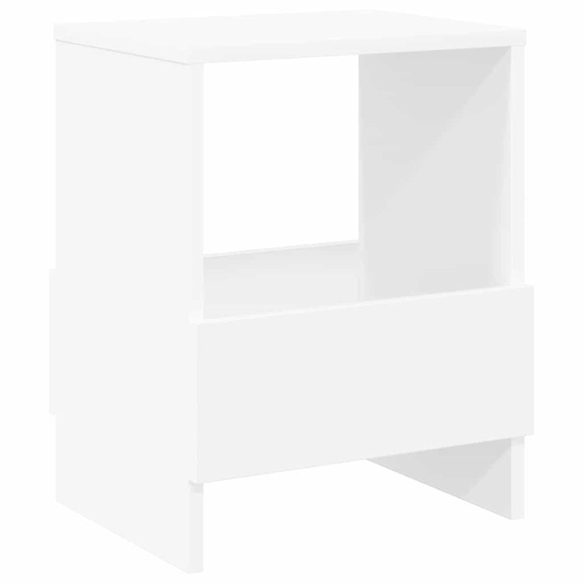vidaXL Ράφι Περιοδικών Λευκό 35 x 30 x 45 εκ.