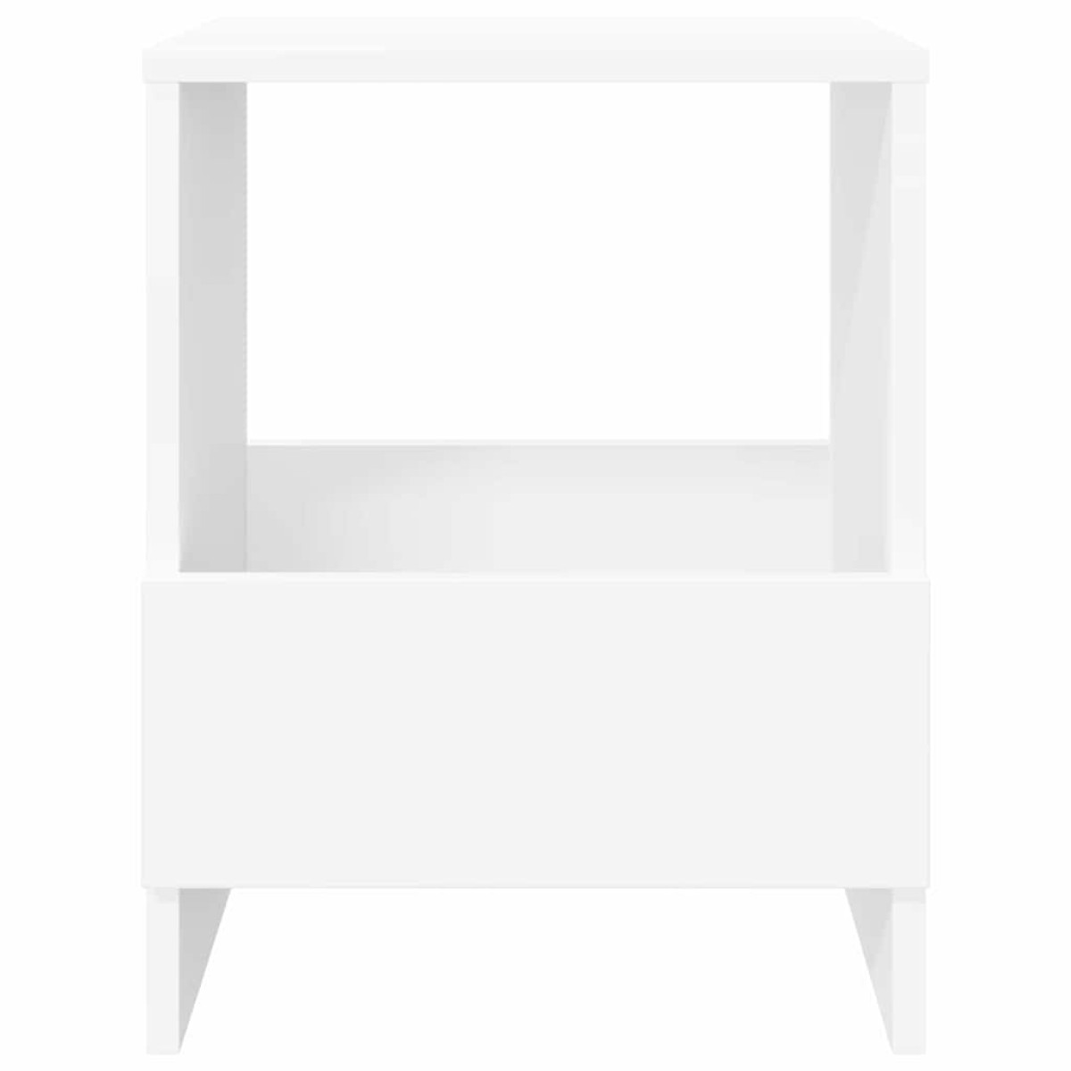 vidaXL Ράφι Περιοδικών Λευκό 35 x 30 x 45 εκ.