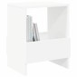 vidaXL Ράφι Περιοδικών 2 τεμ. Λευκό 35 x 30 x 45 εκ.