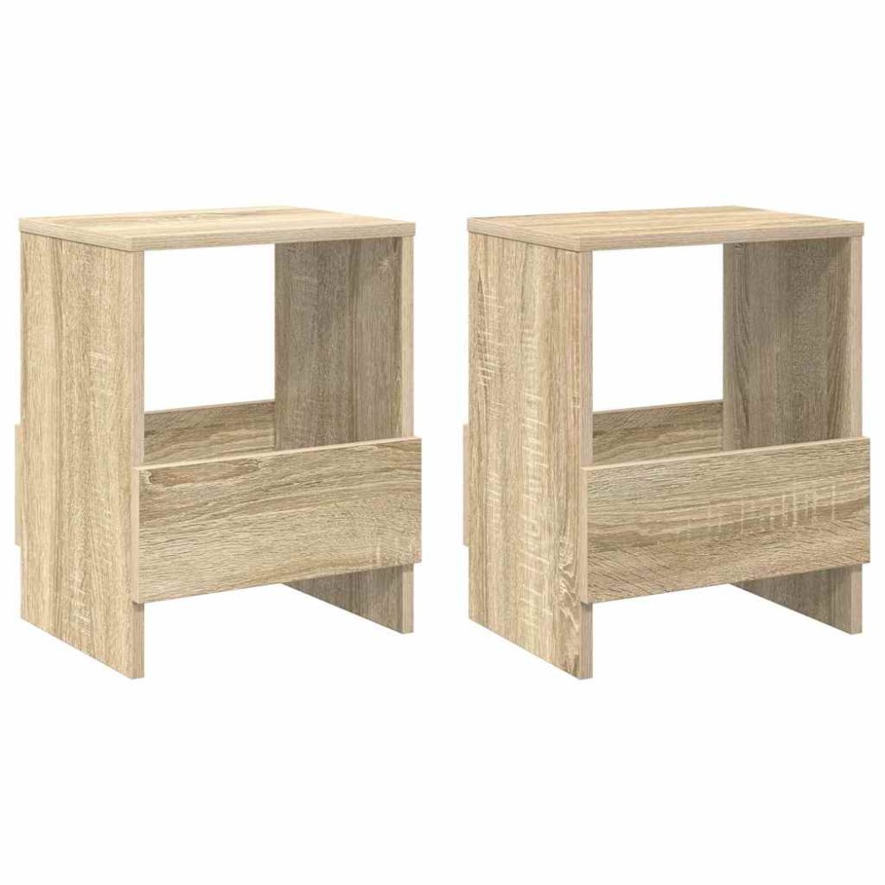 vidaXL Ράφι Περιοδικών 2 τεμ. Δρύς Sonoma 35 x 30 x 45 εκ.