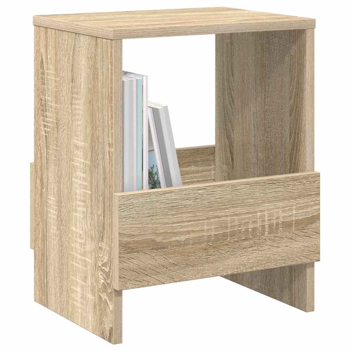 vidaXL Ράφι Περιοδικών 2 τεμ. Δρύς Sonoma 35 x 30 x 45 εκ.