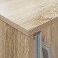 vidaXL Ράφι Περιοδικών 2 τεμ. Δρύς Sonoma 35 x 30 x 45 εκ.
