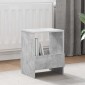 vidaXL Ράφι Περιοδικών Σκυρόδεμα Γκρι 35 x 30 x 45 εκ.