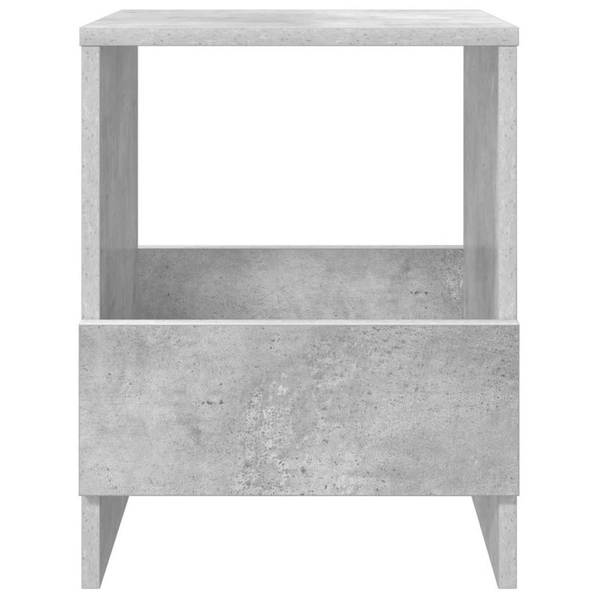 vidaXL Ράφι Περιοδικών 2 τεμ. Σκυρόδεμα Γκρι 35 x 30 x 45 εκ.