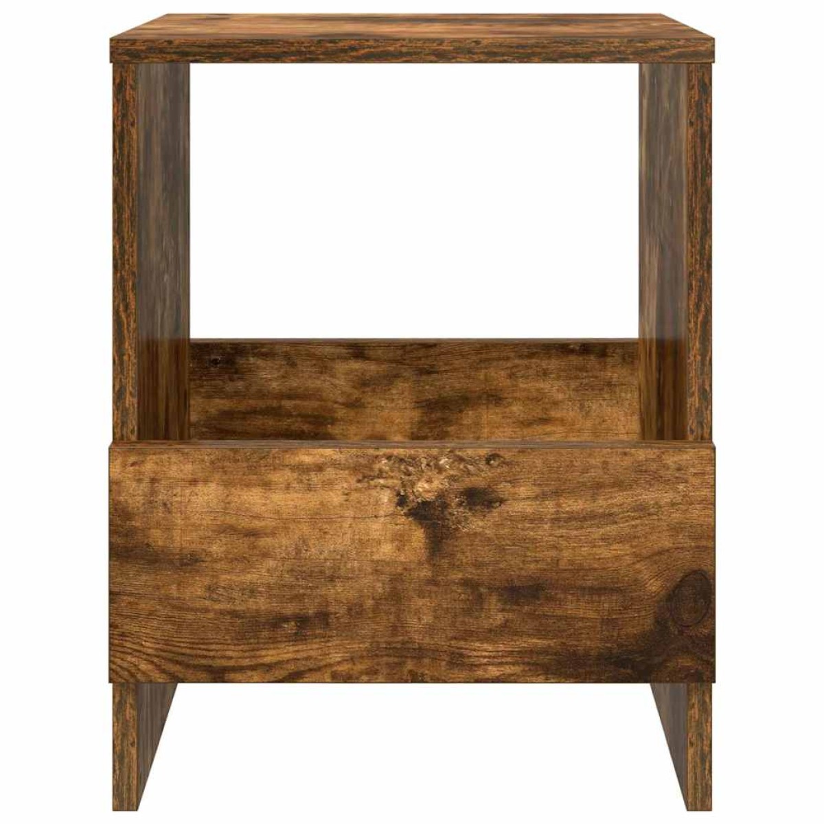 vidaXL Ράφι Περιοδικών 2 τεμ. Καπνιστό Δρύς 35 x 30 x 45 εκ.