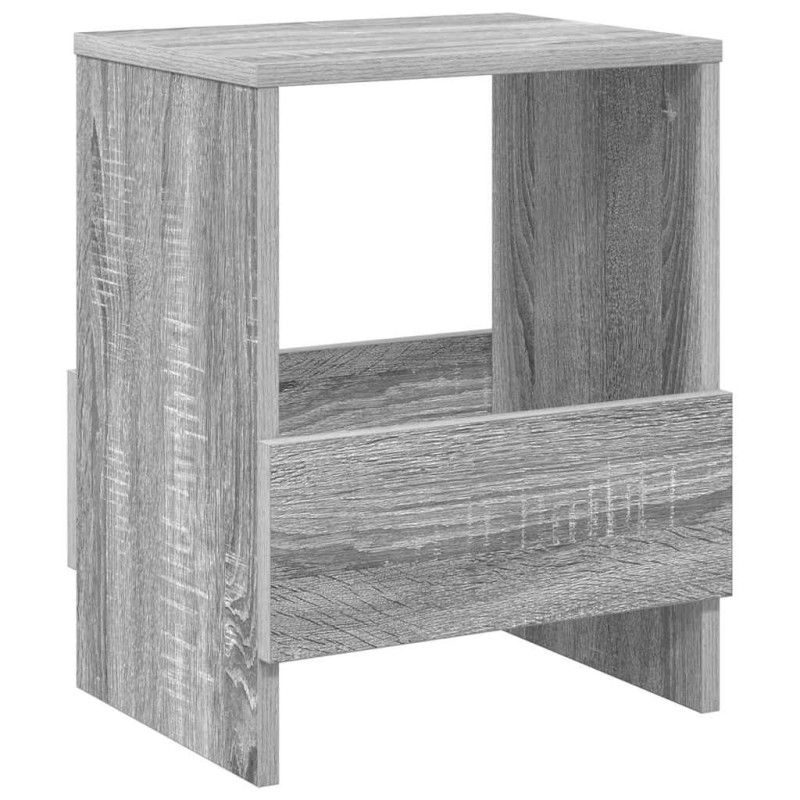 vidaXL Ράφι Περιοδικών Γκρίζο Σονομα 35 x 30 x 45 εκ.