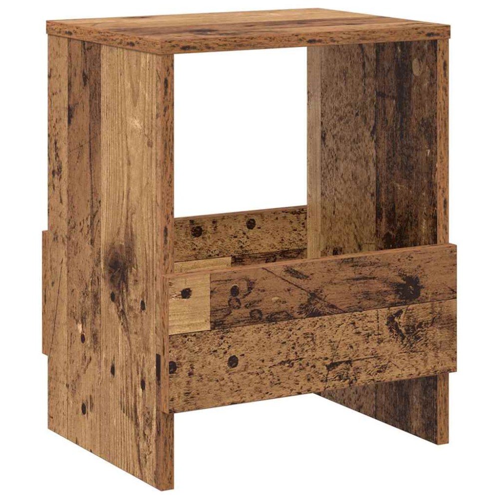 vidaXL Ράφι Περιοδικών Παλιό ξύλο 35 x 30 x 45 εκ.